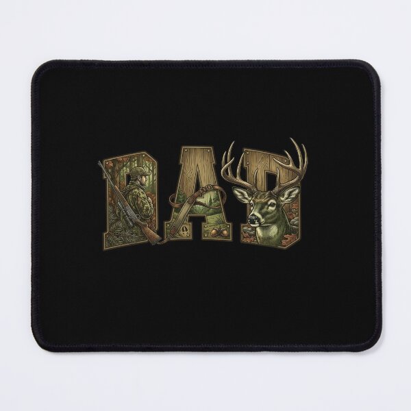 Item preview, Hunter Dad Outdoors Nature Wildlife Deer Hunting designed and sold by Lozarux.