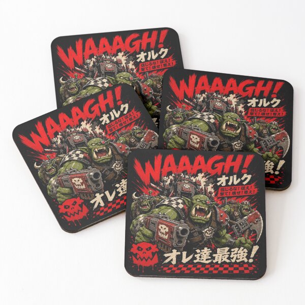 Item preview, WAAAGH! Anime Ork War Horde designed and sold by Forged in the Warp.