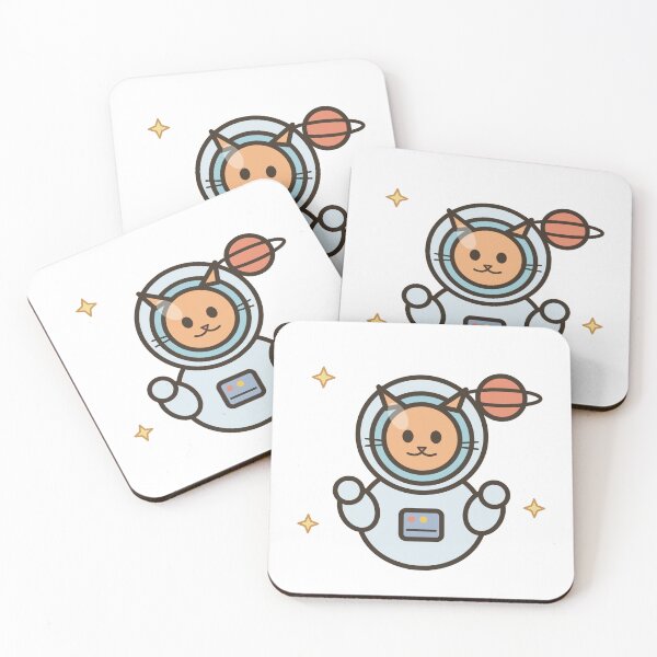 Item preview, Retro NASA-Style Astronaut Cat designed and sold by Winterp09.