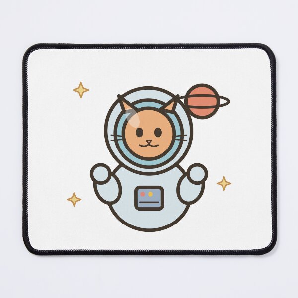 Item preview, Retro NASA-Style Astronaut Cat designed and sold by Winterp09.