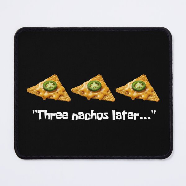 Item preview, 3 Nachos Later...Three nachos. One dramatic passage of time. designed and sold by Lifer Art and Design.