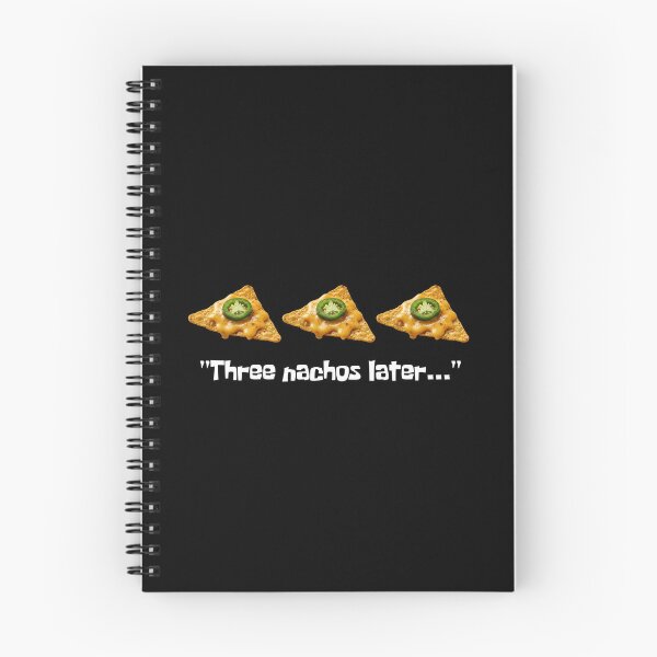 Item preview, 3 Nachos Later...Three nachos. One dramatic passage of time. designed and sold by Lifer Art and Design.