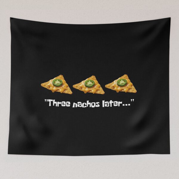 Item preview, 3 Nachos Later...Three nachos. One dramatic passage of time. designed and sold by Lifer Art and Design.