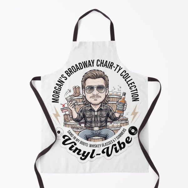 Item preview, Broadway Chair-ty Mullet Man Vinyl designed and sold by Vinyl-Vibe.