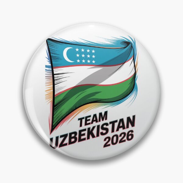 Item preview, Team Uzbekistan 2026 Soccer Fan Flag T-Shirt V1 designed and sold by DBWStudios.