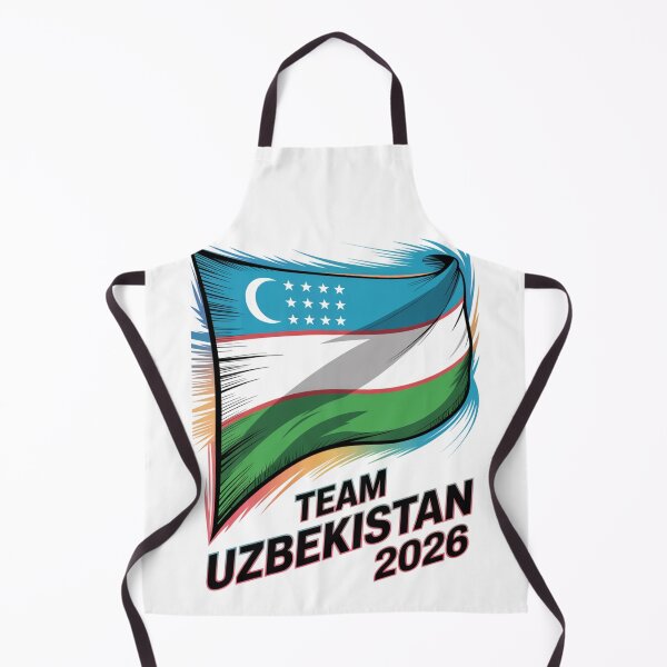 Item preview, Team Uzbekistan 2026 Soccer Fan Flag T-Shirt V1 designed and sold by DBWStudios.
