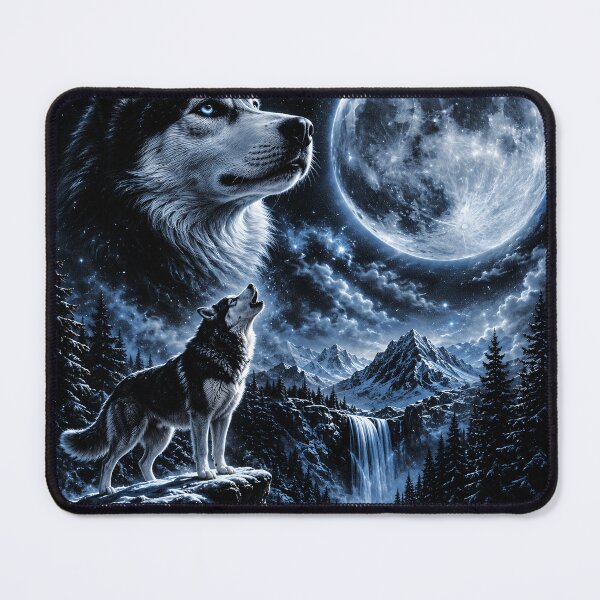 Item preview, Siberian Husky Howling To The Moon Vintage Funny Husky Dog designed and sold by YourArt7.