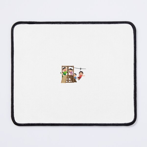 Item preview, Happy Kids Playing on Playground Illustration designed and sold by DailyDoodlesBySumbul.