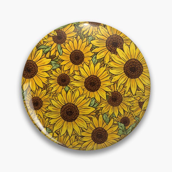 Item preview, Ultra Lush Cottagecore Sunflower Pattern designed and sold by Desolaa_Arts.