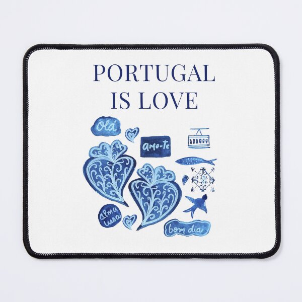 Item preview, Portugal is watercolor love designed and sold by ElizabethCoelho.
