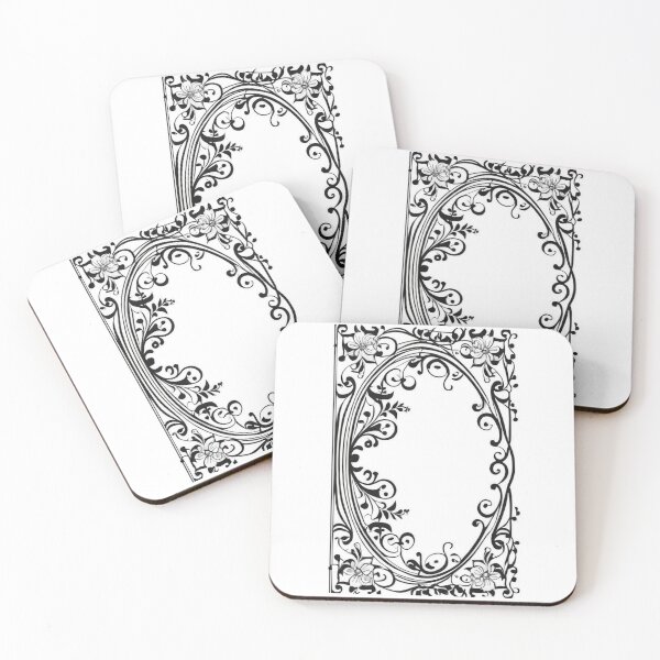 Item preview, Art - Art Nouveau Ornamental Frame, Belle Epoque Elegance designed and sold by Reverso-Design.
