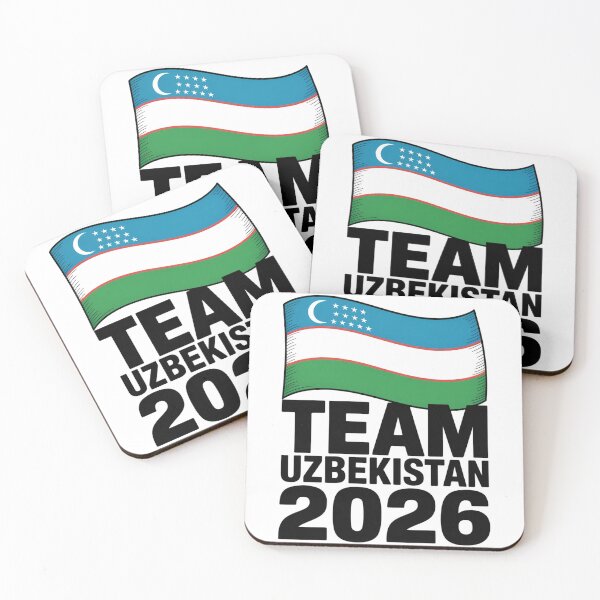 Item preview, Team Uzbekistan 2026 Soccer Fan Flag T-Shirt V2 designed and sold by DBWStudios.