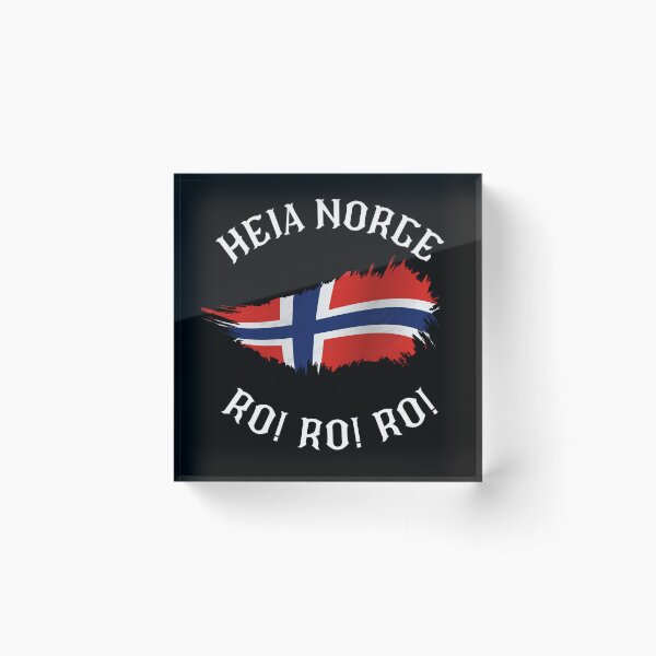 Item preview, Heia Norge Ro Ro Ro Viking Chant Norway World Cup Fan designed and sold by UTkiKK.