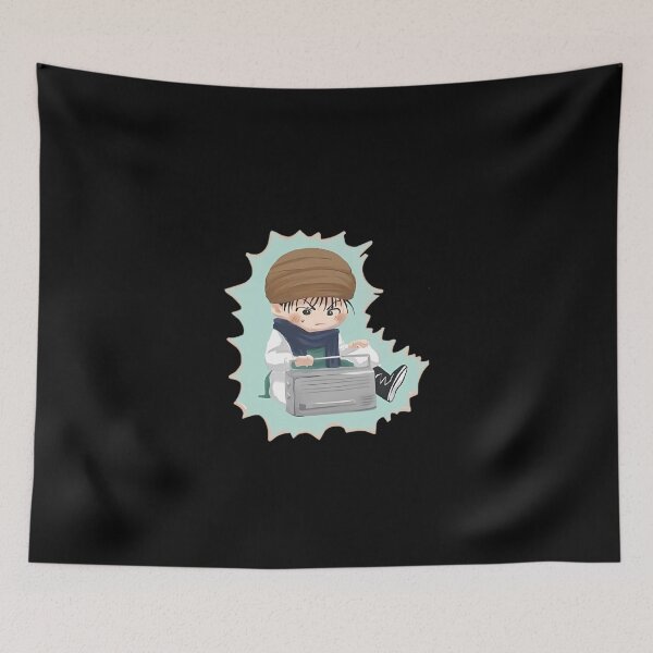Item preview, Retro Beats Nomad - Boombox Retro Vibe Border  designed and sold by Mrdonut-ARt.