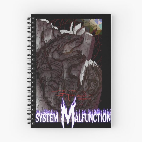 Item preview, System Malfunction Cyberpunk Glitchcore Graphic Tee designed and sold by lusiaMaraArt.