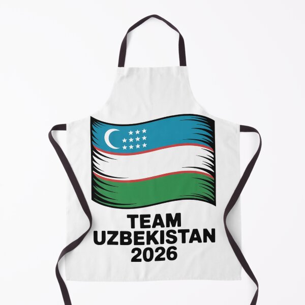 Item preview, Team Uzbekistan 2026 Soccer Fan Flag T-Shirt V3 designed and sold by DBWStudios.