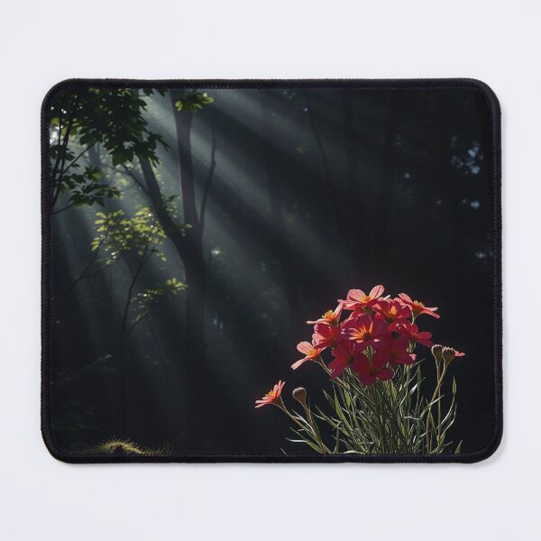 Item preview, Mystical Sun Rays in Flower Forest designed and sold by IntelliMindDesigns.