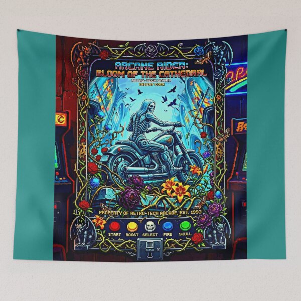 Item preview, Retro Arcade capter Themed Decor designed and sold by Cyber-ART-Studio.