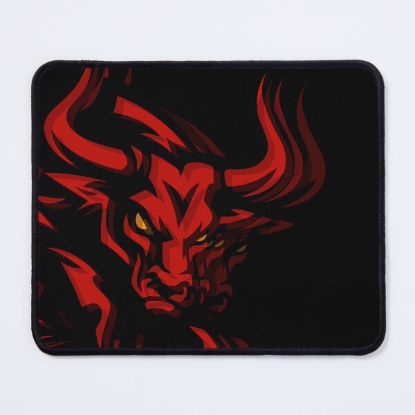 Item preview, Angry Red Gaming Bull designed and sold by Justyna93.