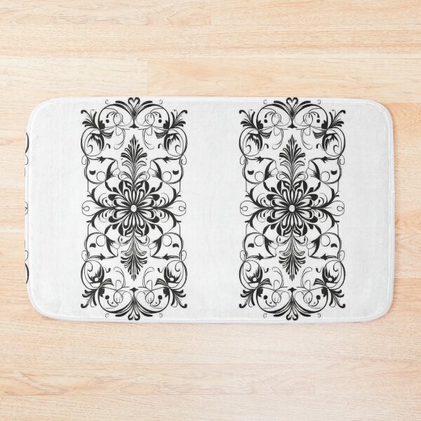 Item preview, Art - Baroque Ornamental Pattern, Symmetry and Floral Elegance designed and sold by Reverso-Design.