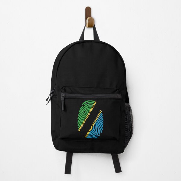Item preview, Tanzania Flag Fingerprint Identity | Tanzanian DNA Heritage Graphic designed and sold by NTGUILTY.