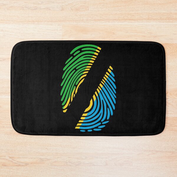 Item preview, Tanzania Flag Fingerprint Identity | Tanzanian DNA Heritage Graphic designed and sold by NTGUILTY.