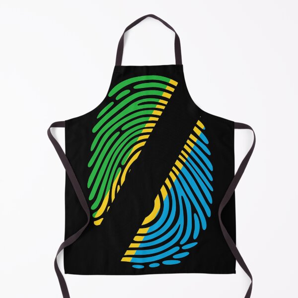 Item preview, Tanzania Flag Fingerprint Identity | Tanzanian DNA Heritage Graphic designed and sold by NTGUILTY.