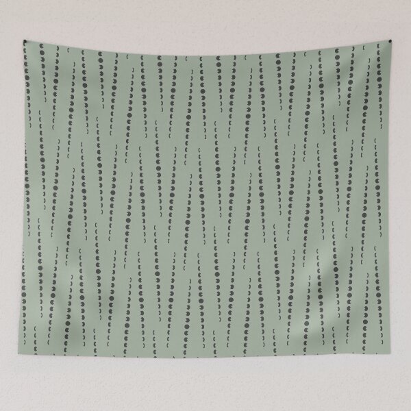 Item preview, Orbit Wave Moon Pattern | Minimal Geometric Abstract Design_2 designed and sold by RafenStein.