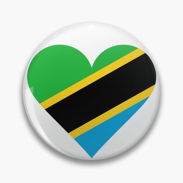 Item preview, Tanzania Heart Flag | I Love Tanzania Patriotic Symbol designed and sold by NTGUILTY.