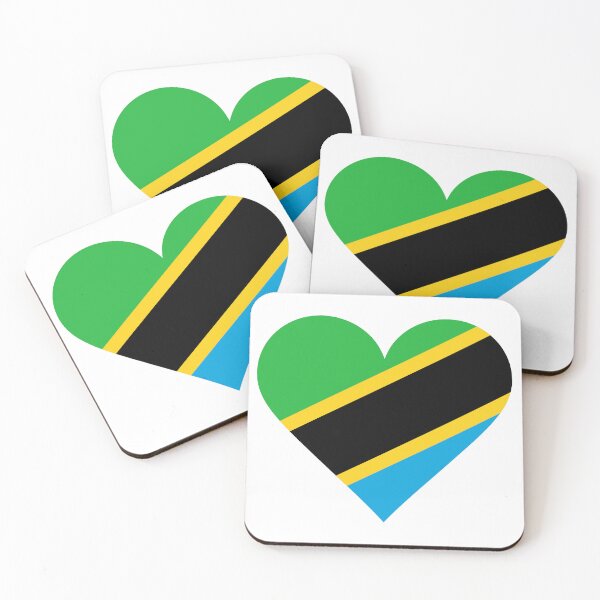 Item preview, Tanzania Heart Flag | I Love Tanzania Patriotic Symbol designed and sold by NTGUILTY.