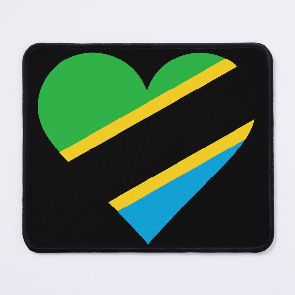 Item preview, Tanzania Heart Flag | I Love Tanzania Patriotic Symbol designed and sold by NTGUILTY.