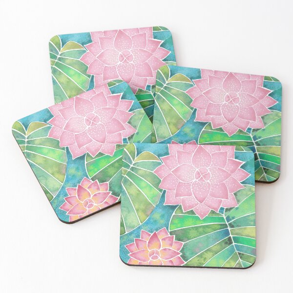 Item preview, Water Lily Dreams designed and sold by Nugget Studio Arts.