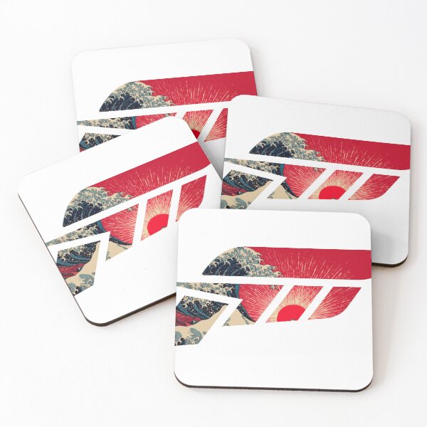 Item preview, Kanagawa Drift Dreams – JDM Race Cars Under Sakura Waves | FH6 Inspired Street Racing Art designed and sold by RonJoshArts.
