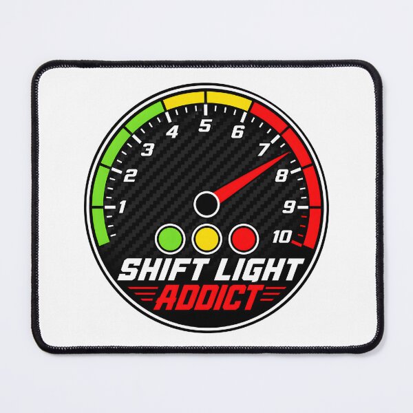 Item preview, Shift Light Addict - Sim Racing Humor designed and sold by GarageGraphics.