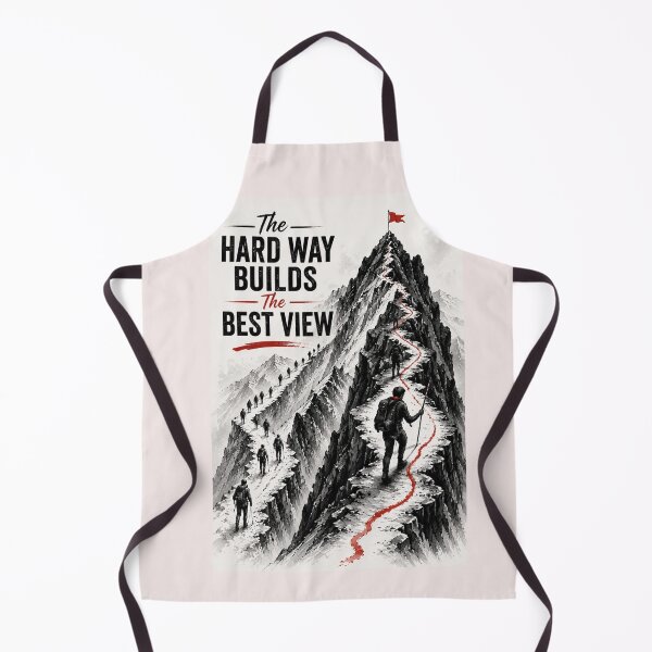Item preview, The Hard Way Builds The Best View designed and sold by layalistoresa.