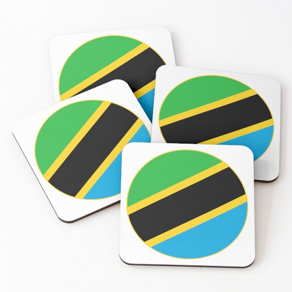 Item preview, Round Tanzania Flag Icon | Circular Tanzanian Flag Button Element designed and sold by NTGUILTY.