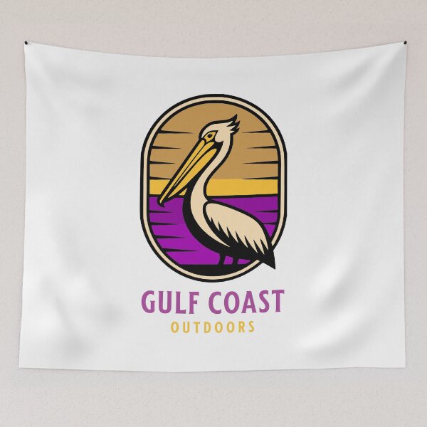 Item preview, Gulf Coast Pelican Coastal Sunset designed and sold by AntiqueImages.