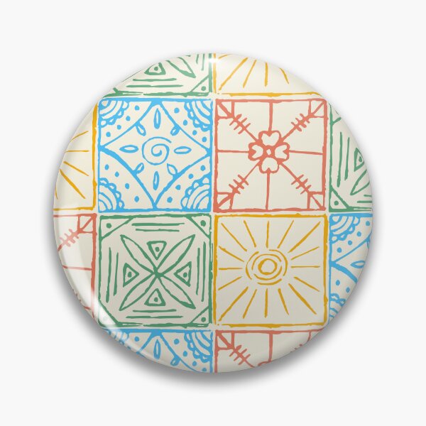 Item preview, Colorful Amalfi style tile seamless pattern designed and sold by OM-lova.