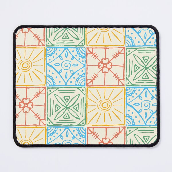 Item preview, Colorful Amalfi style tile seamless pattern designed and sold by OM-lova.