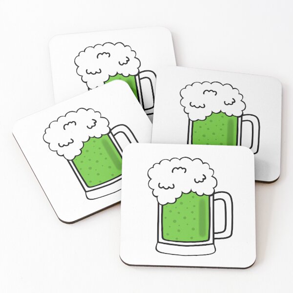 Item preview, Frosty Mug Of Green Beer designed and sold by Sartoris Art.