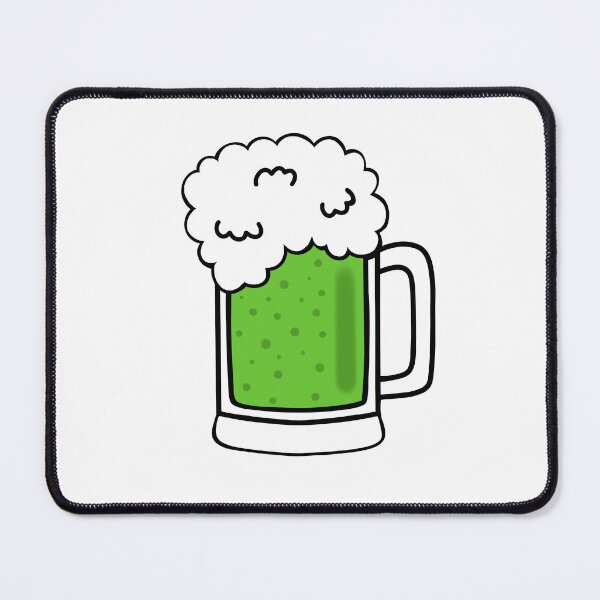 Item preview, Frosty Mug Of Green Beer designed and sold by Sartoris Art.