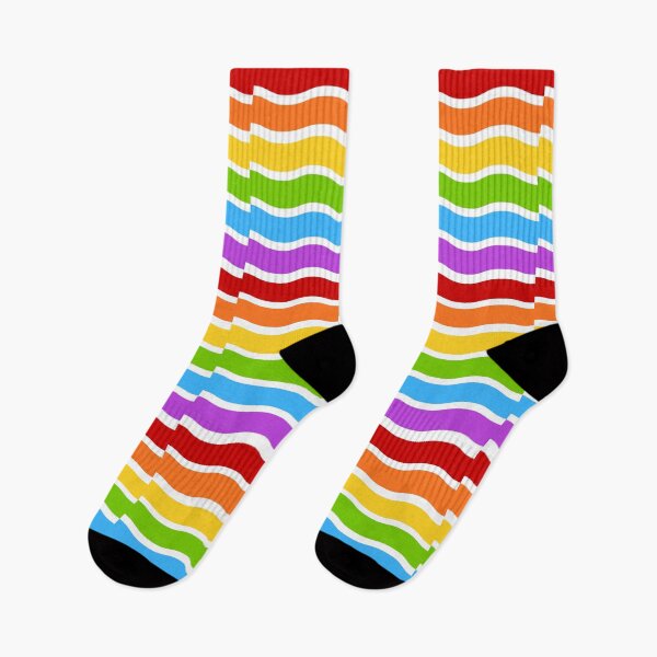 Item preview, rainbow waves designed and sold by FunnyPoem.