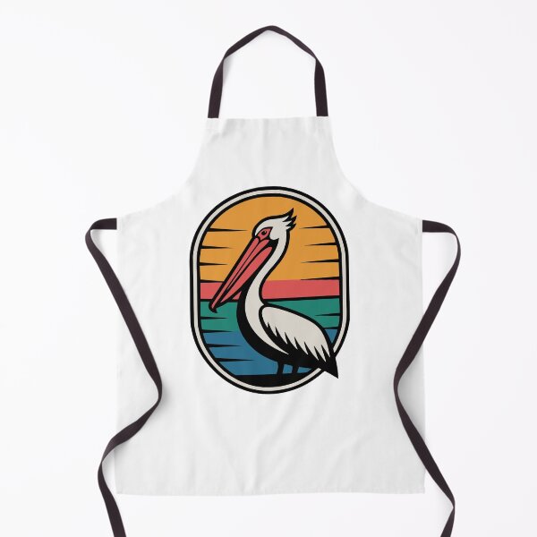Item preview, Retro Coastal Pelican Sunset designed and sold by AntiqueImages.