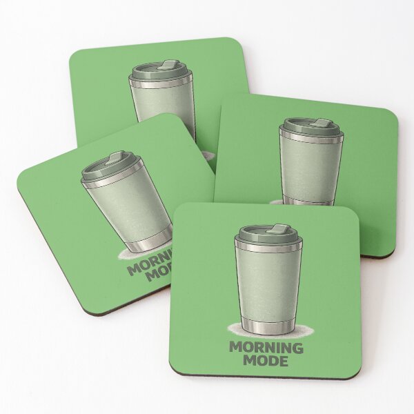 Item preview, Morning Mode – Modern Travel Tumbler designed and sold by RosalesArts.