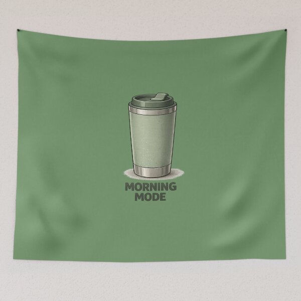 Item preview, Morning Mode – Modern Travel Tumbler designed and sold by RosalesArts.