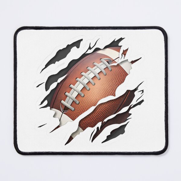Item preview, American Football Fan Cartoon Sticker | Football Supporter Design designed and sold by aminesez22.