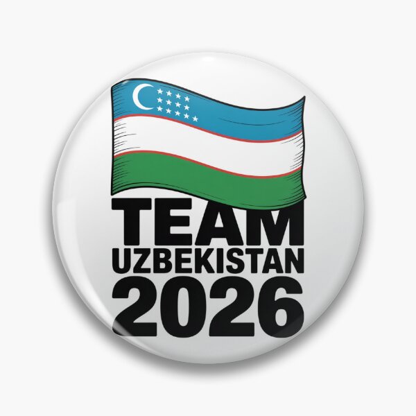 Item preview, Team Uzbekistan 2026 Soccer Fan Flag T-Shirt V6 designed and sold by DBWStudios.