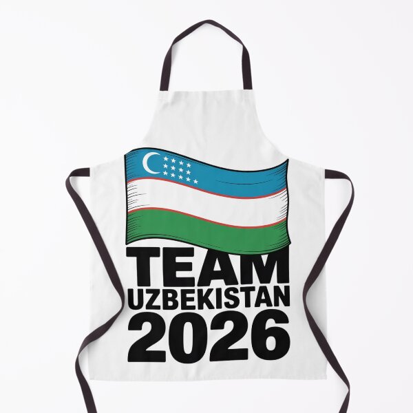 Item preview, Team Uzbekistan 2026 Soccer Fan Flag T-Shirt V6 designed and sold by DBWStudios.