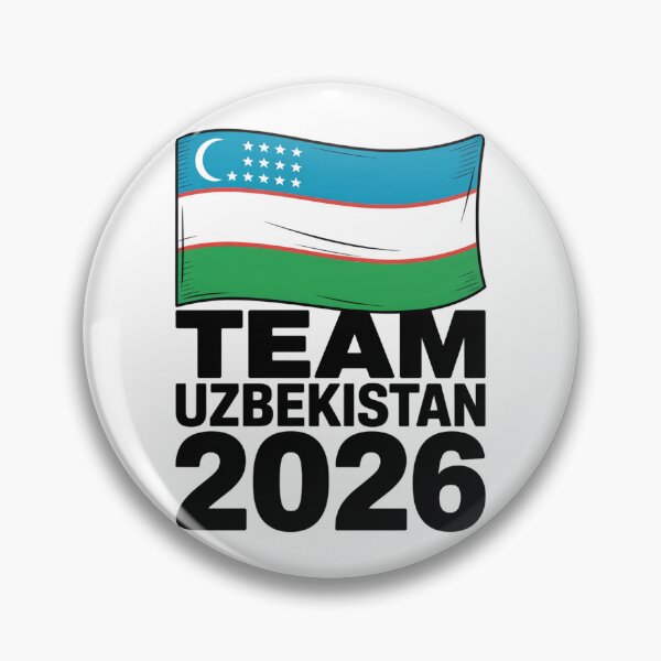 Item preview, Team Uzbekistan 2026 Soccer Fan Flag T-Shirt V7 designed and sold by DBWStudios.