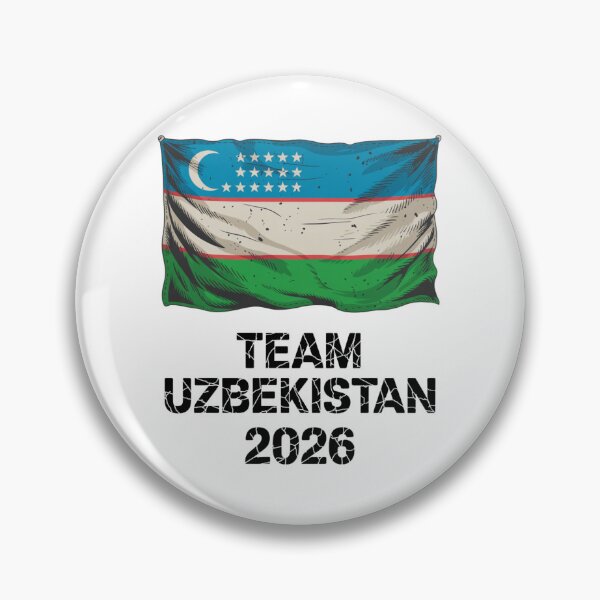 Item preview, Team Uzbekistan 2026 Soccer Fan Flag T-Shirt V8 designed and sold by DBWStudios.